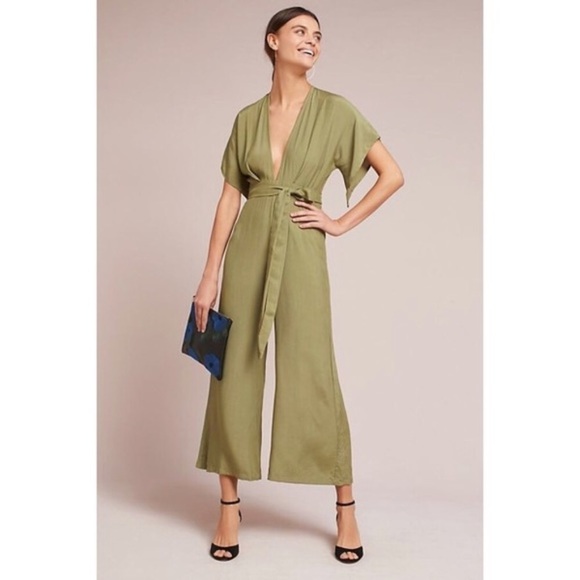 Anthropologie Pants - Anthropologie Faithfull Tie-Waist Jumpsuit Romper